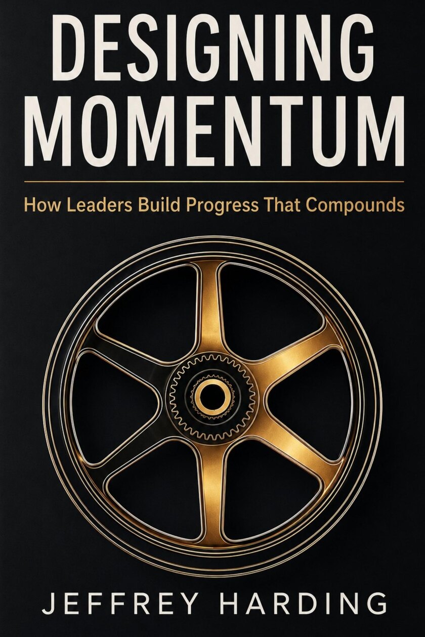 Designing Momentum by Jeffrey Harding, book cover